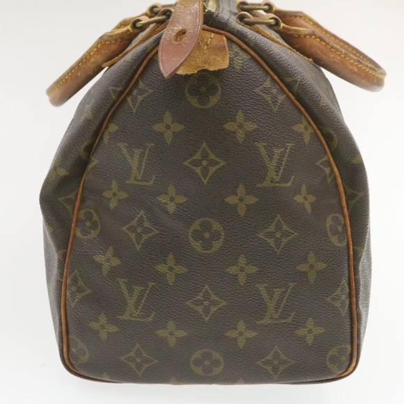 LOUIS VUITTON Monogram Speedy 30 Hand Bag M41526 LV Auth am489g - Picture 4 of 16